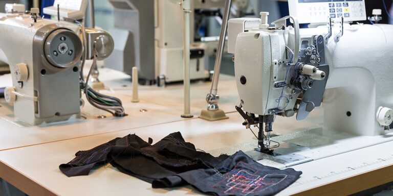 denim garment-making machinery